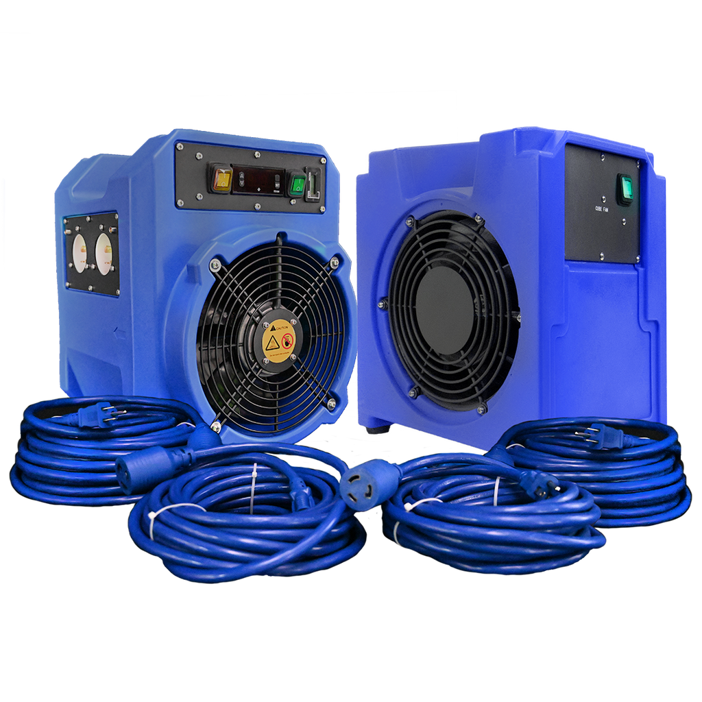 Bed Bug Treatment Heater and 2 Fans