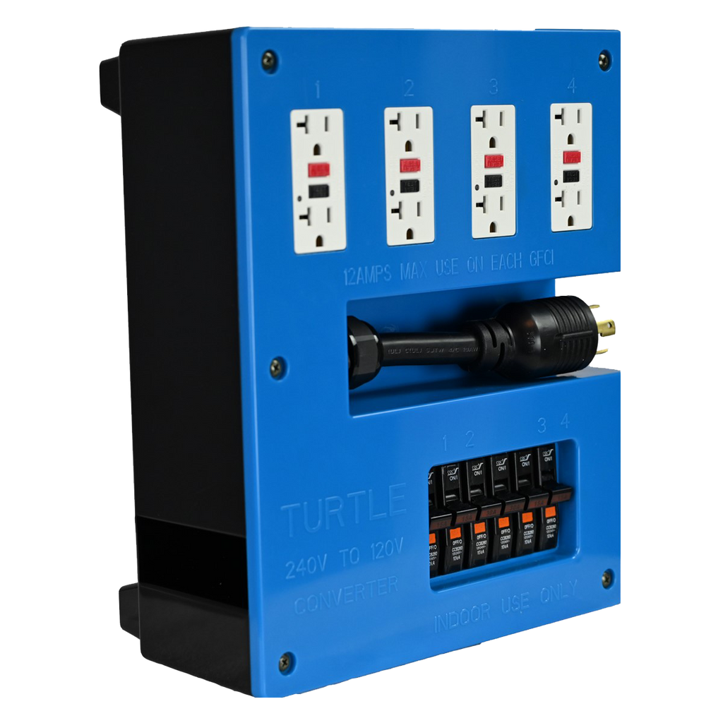 TurtlePro - Power Distribution Box  Blue